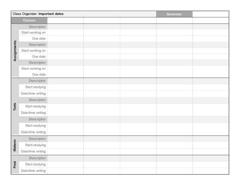 Download This: Class Organizer for Autistic Students | Stairway to STEM